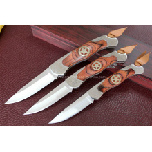 Madeira Handle Folding Knife (SE-S287)